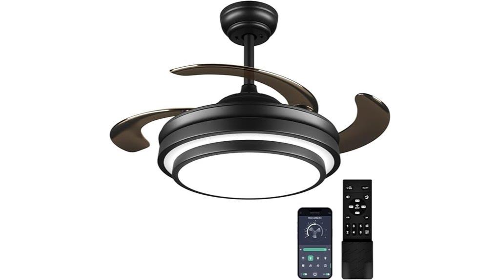 large black reversible fan