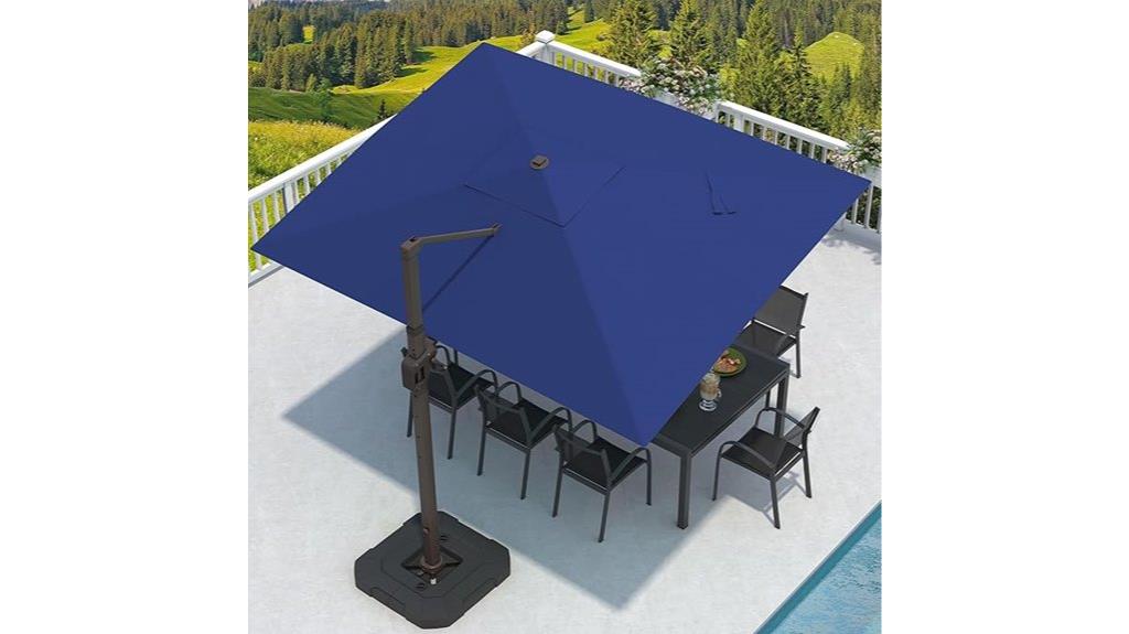 large cantilever patio umbrella