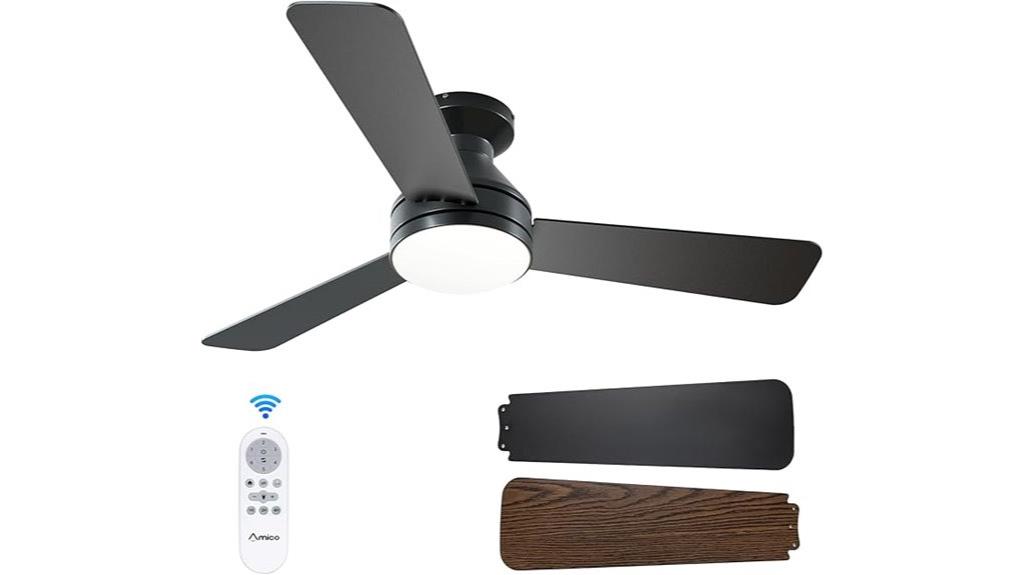 large ceiling fan with lighting