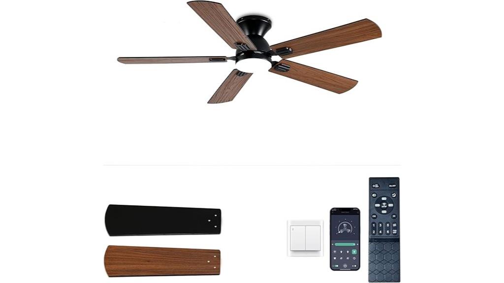large ceiling fan with lighting