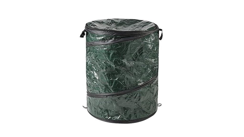 large collapsible outdoor trash can