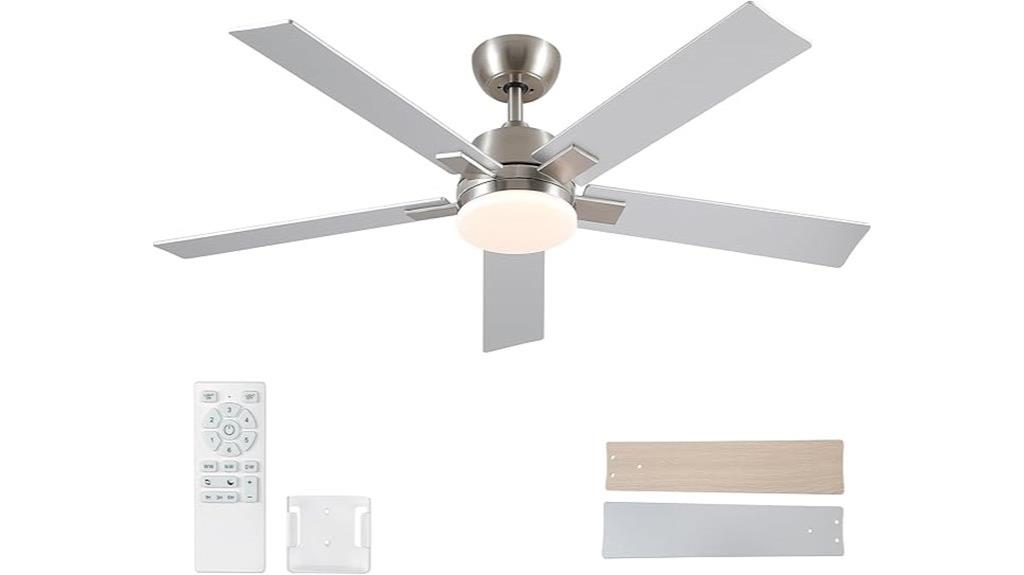 large dimmable led ceiling fan