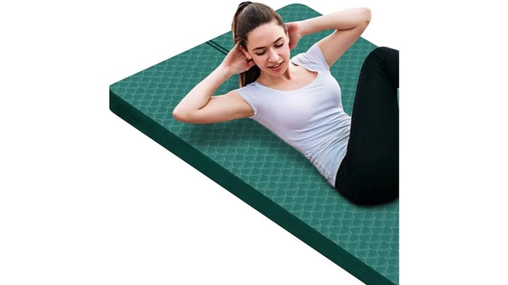 large exercise mat with bag