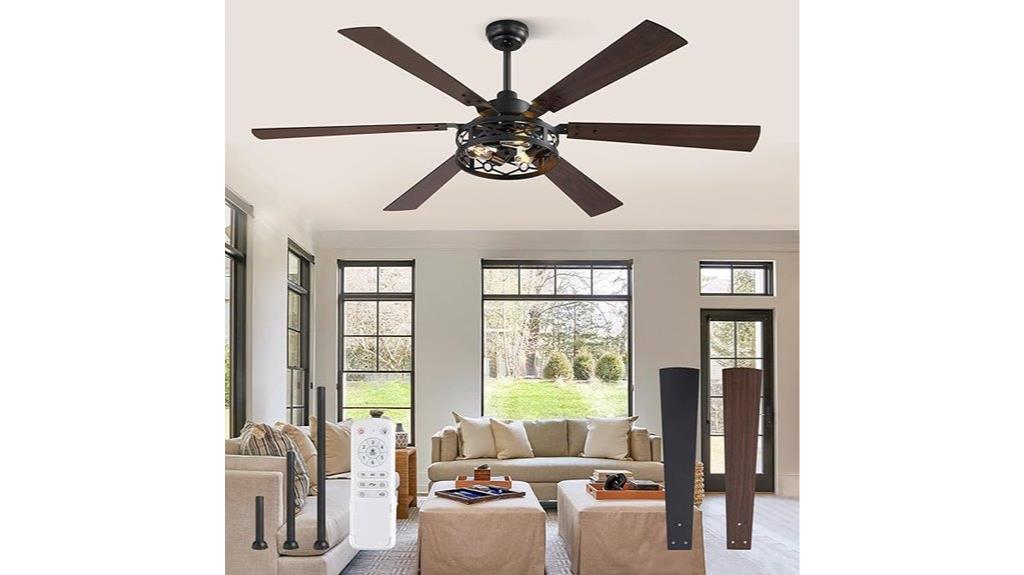 large farmhouse ceiling fan