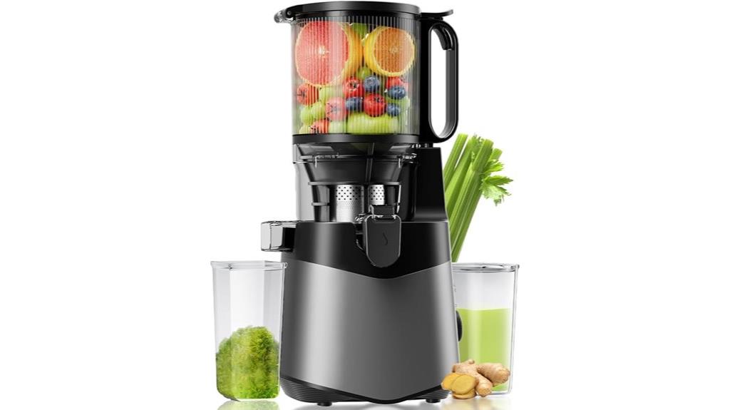 large feed chute juicer