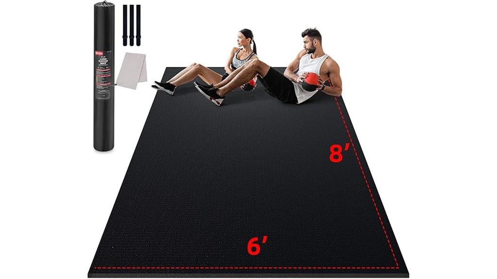 large home workout mat