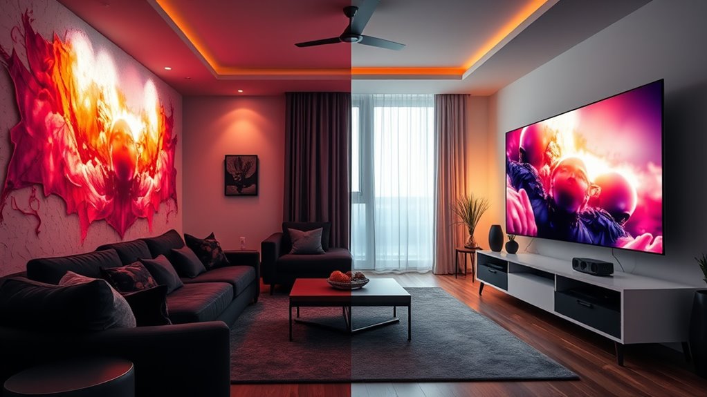 large immersive cinematic displays