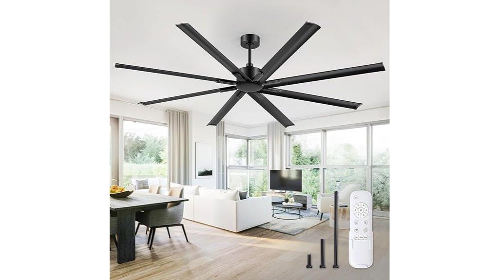 large industrial ceiling fan