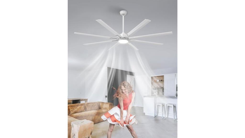 large industrial ceiling fan