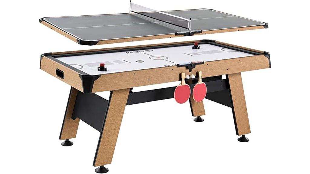 large led air hockey