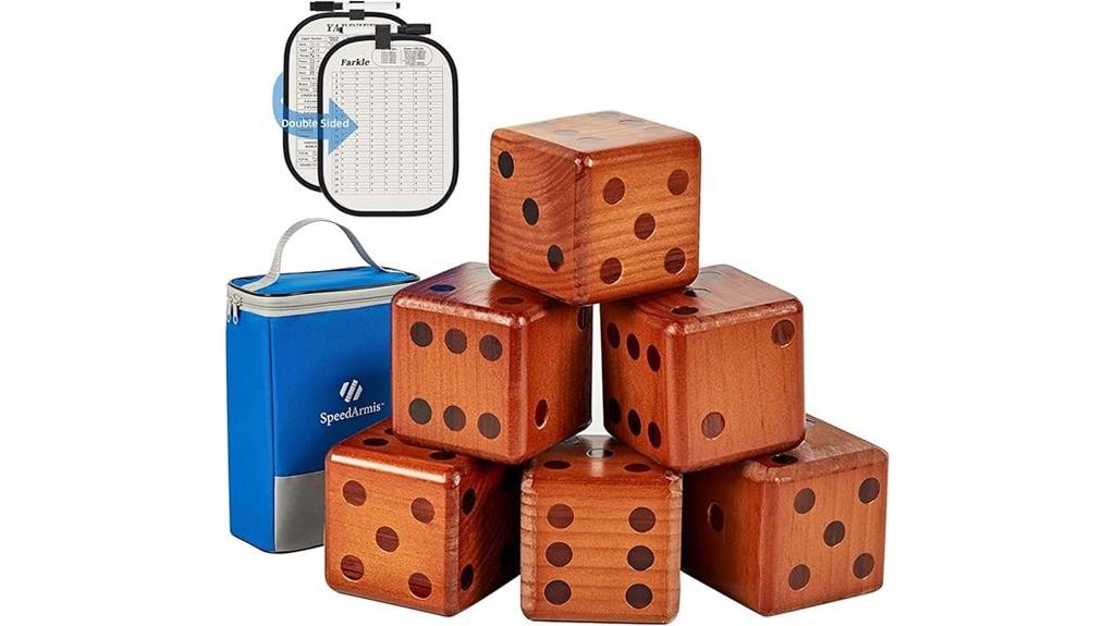 large outdoor lawn dice