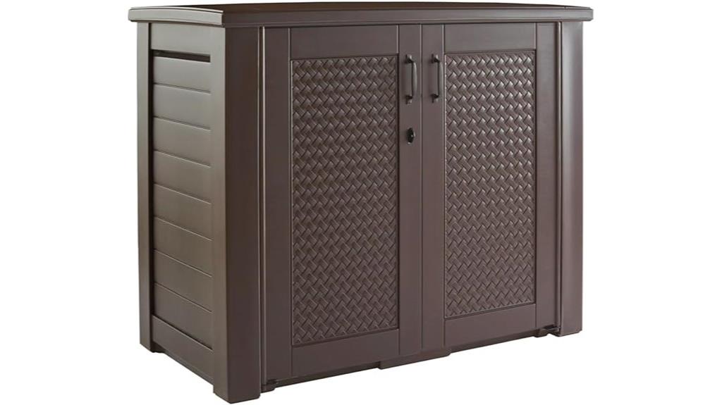 large outdoor storage cabinet