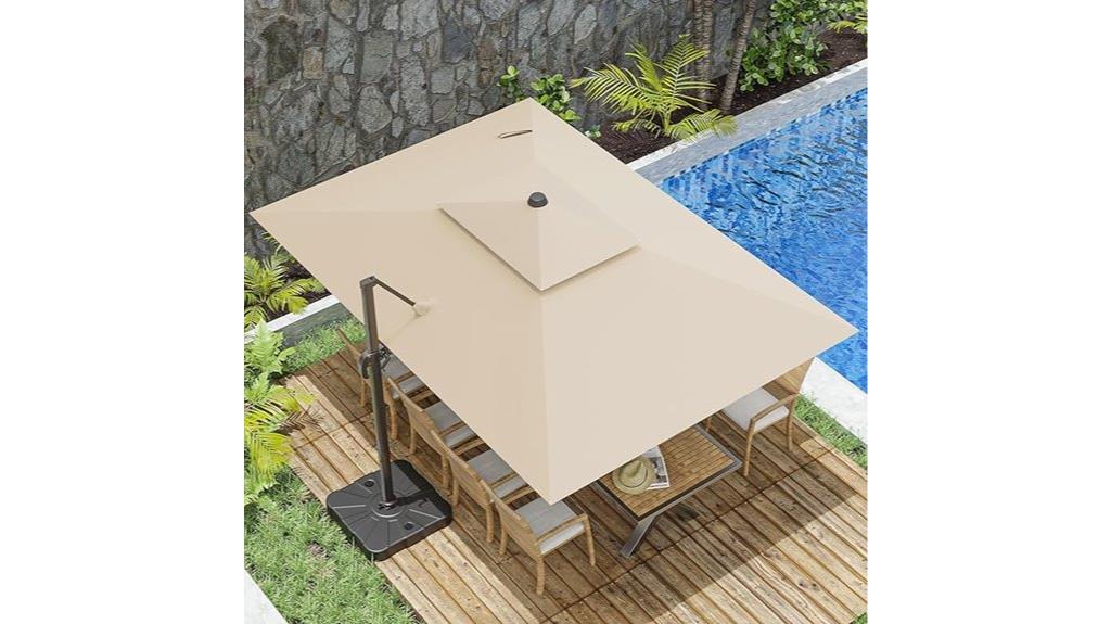 large outdoor umbrella