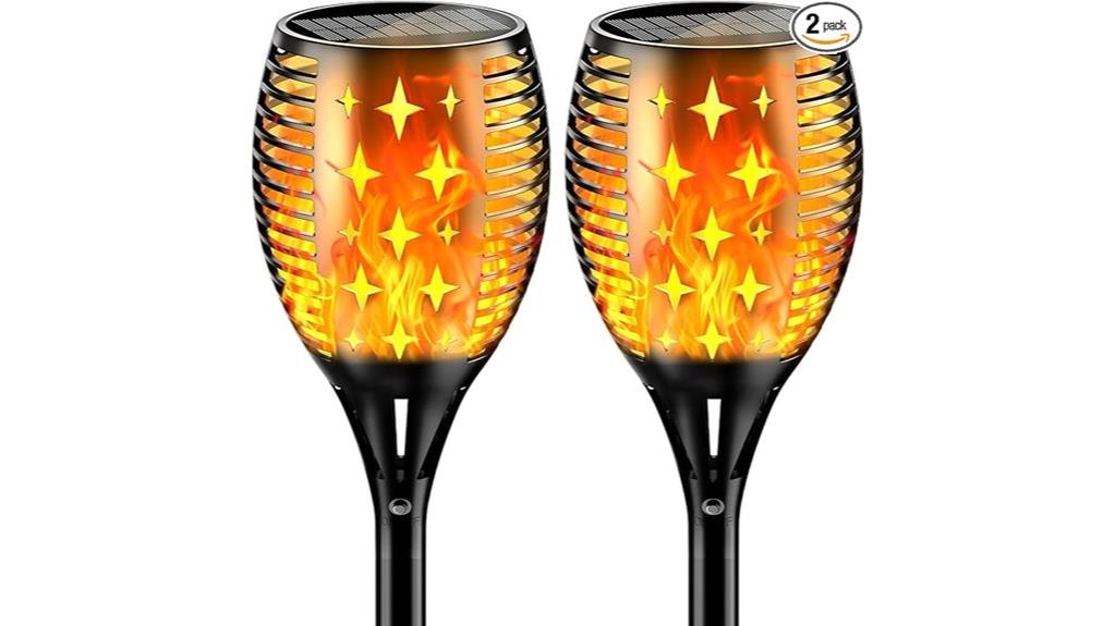 large solar torch pack