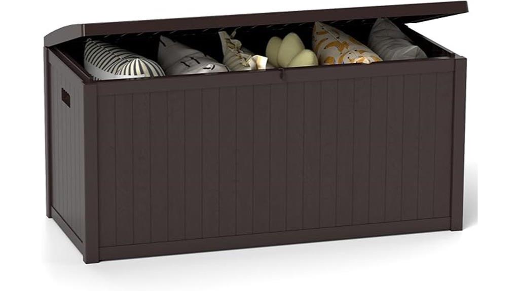 large waterproof resin storage