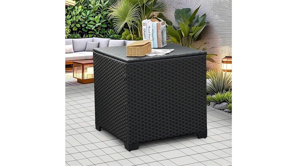 large waterproof wicker storage
