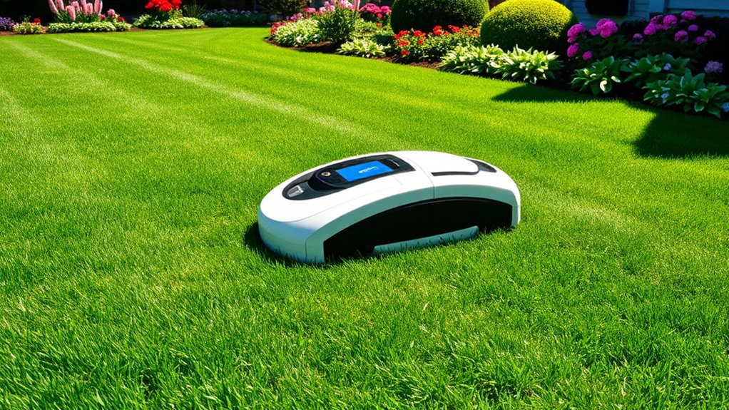 lawn size and navigation
