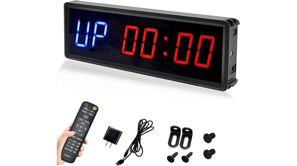 led gym timer