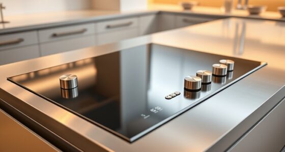 luxury telescopic downdraft ranges