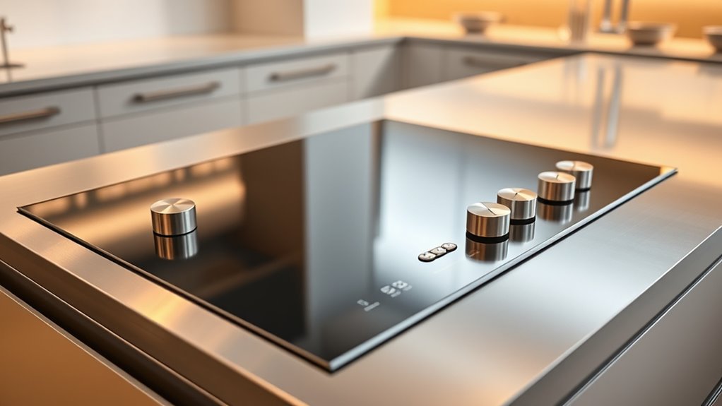 luxury telescopic downdraft ranges