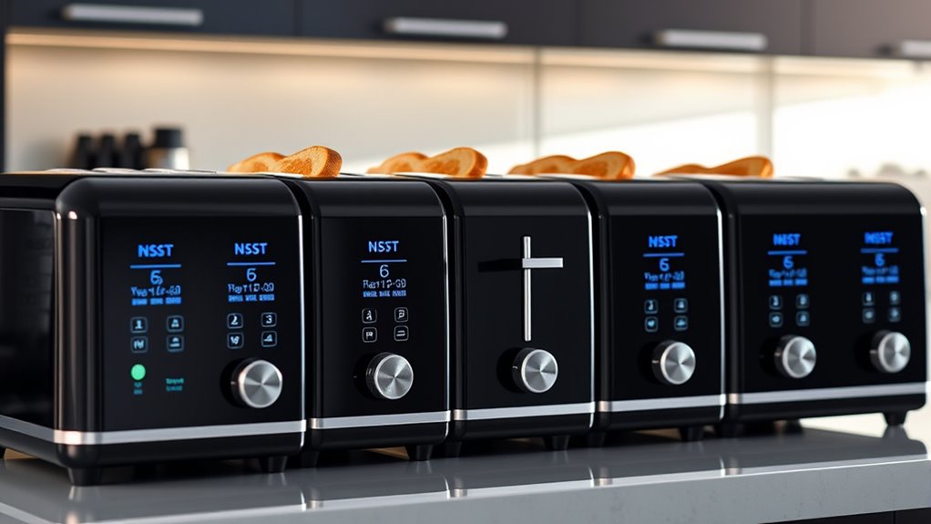 luxury touchscreen toasters