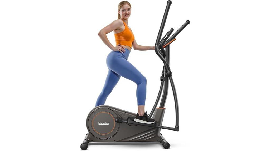 magnetic drive elliptical machine