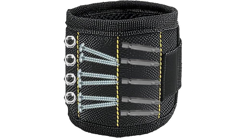 magnetic tool wristband holder