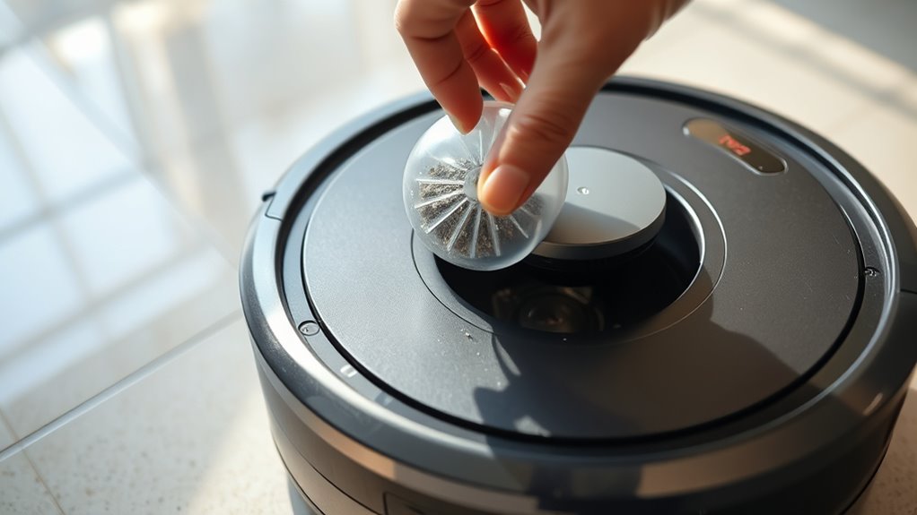 maintain vacuum for efficiency