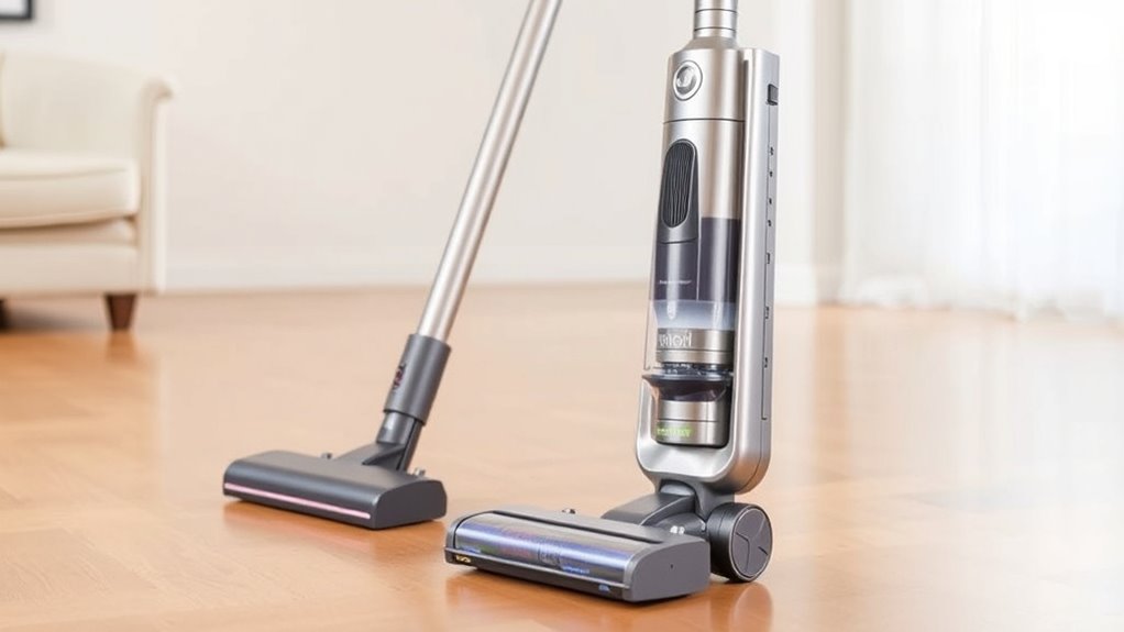 maneuverability and suction power