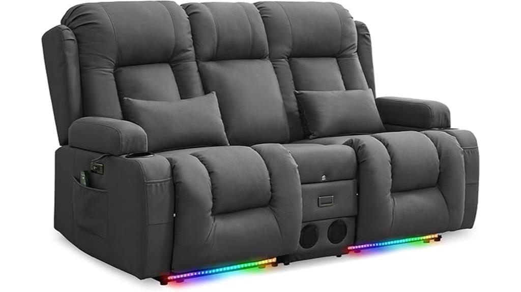 massage heat bluetooth led