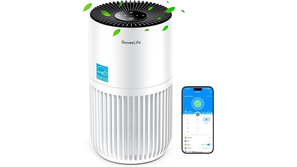 mini air purifier with app