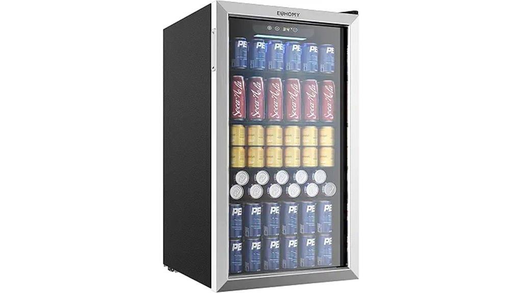 mini beverage cooler refrigerator