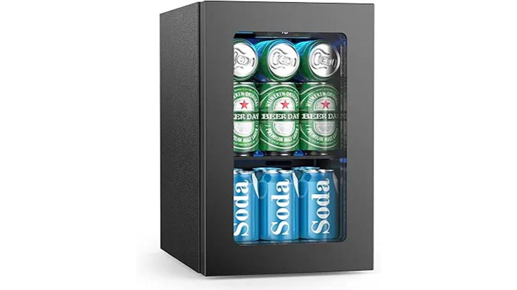 mini beverage fridge cooler