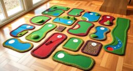 mini golf practice mats