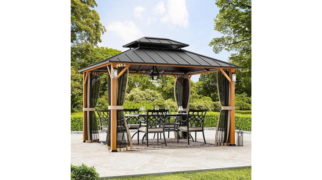 modern 10x12 gazebo