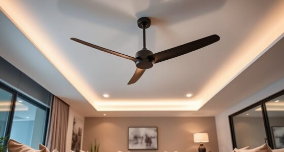 modern remote controlled ceiling fans