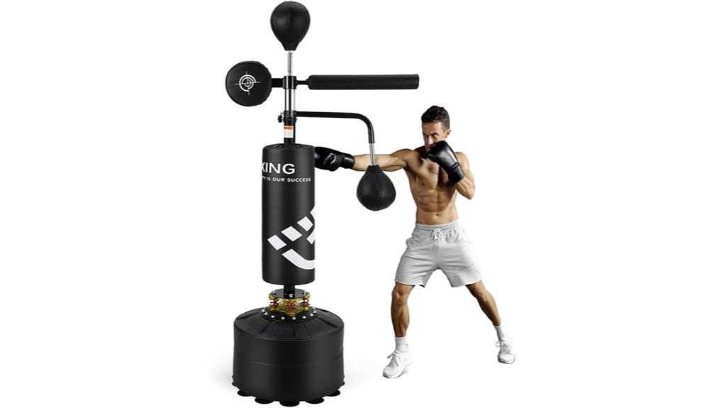 multi purpose punching bag set