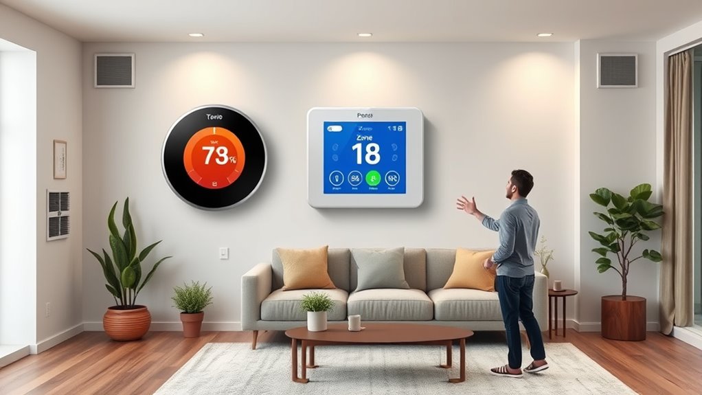 multi zone thermostat considerations
