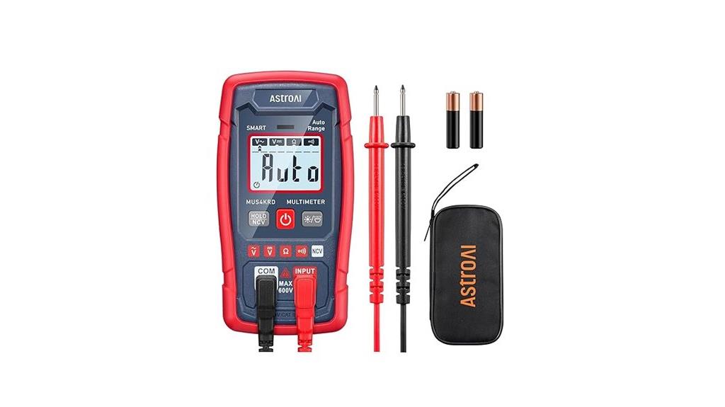 multimeter with auto range
