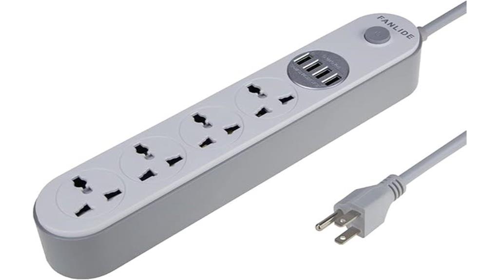 multiple usb outlet strip