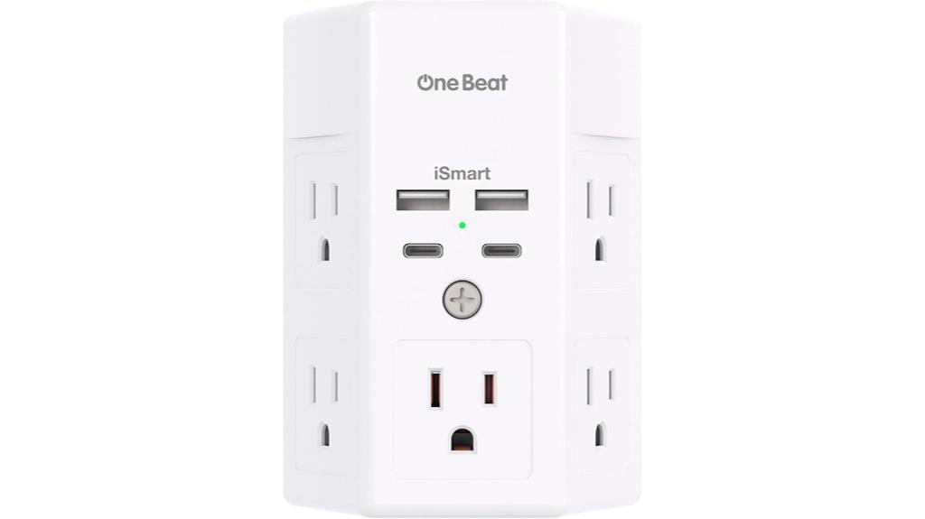 multiple usb surge protector