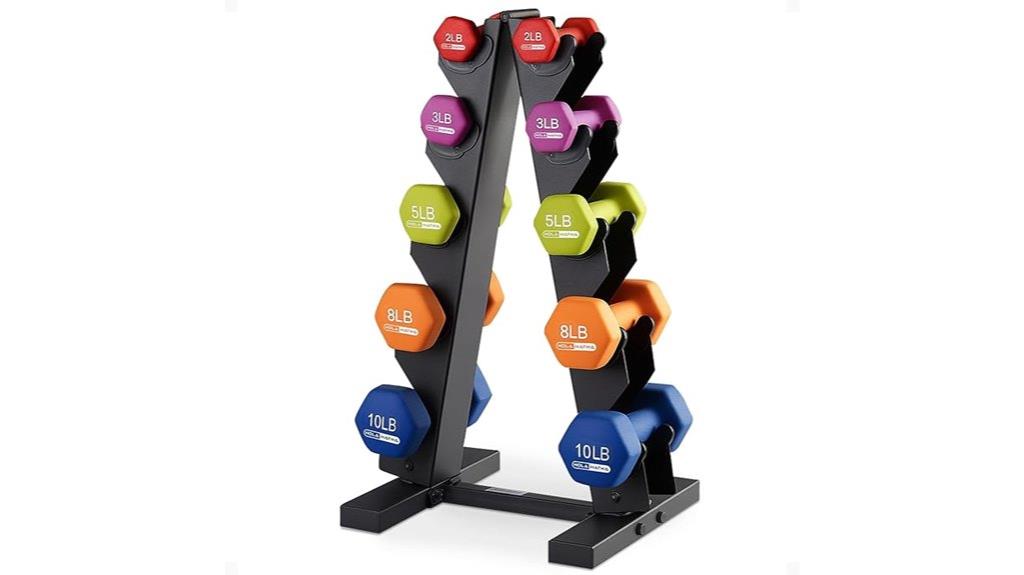 neoprene dumbbell hand set