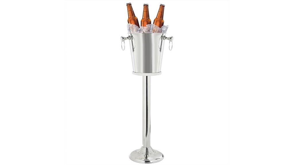nickel plated aluminum wine chiller