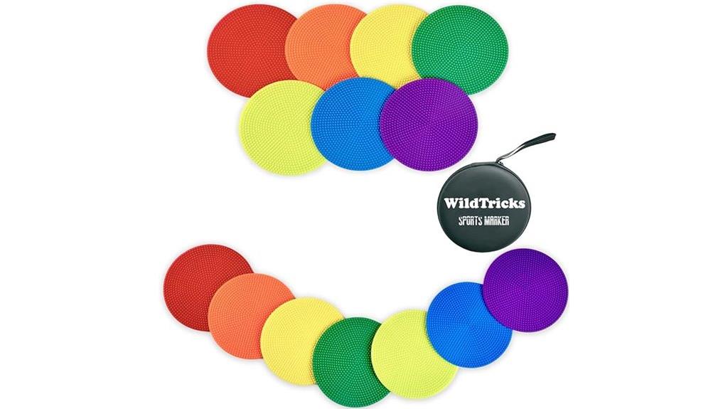 non slip agility marker set