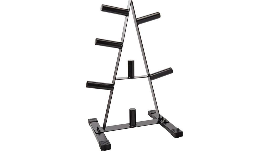 olympic plate storage rack