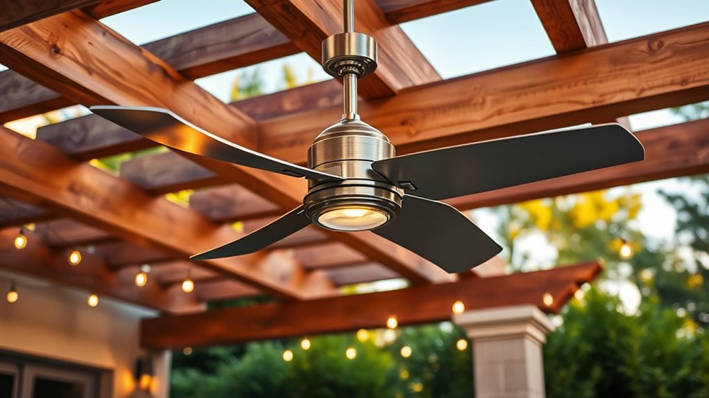 optimize solar outdoor fan efficiency