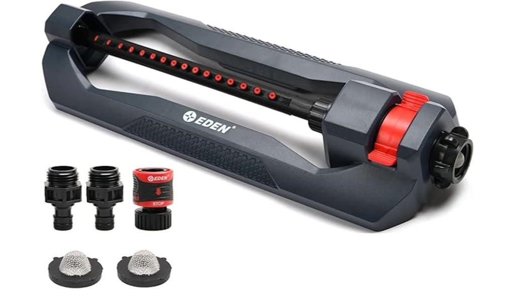 oscillating garden sprinkler
