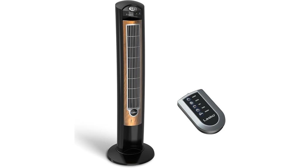 oscillating tower fan remote