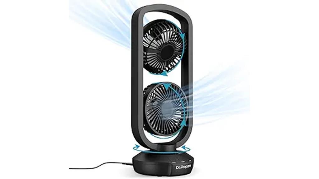 oscillating tower fan timer