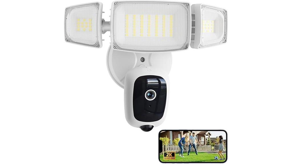 outdoor 2k floodlight security
